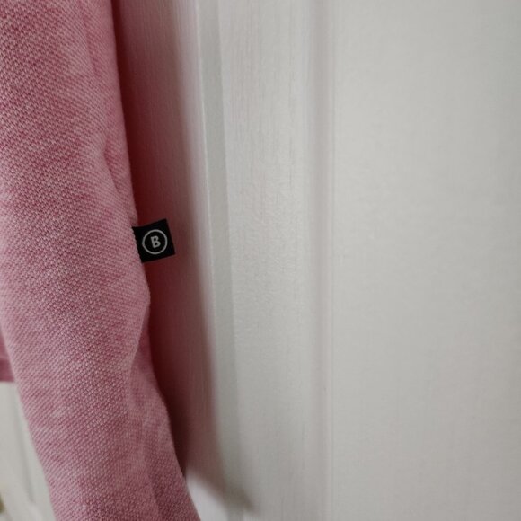 Bonobos Men's Slim Fit Cotton Polo Shirt Short Sleeve Size Large Heathered Pink - Picture 8 of 9